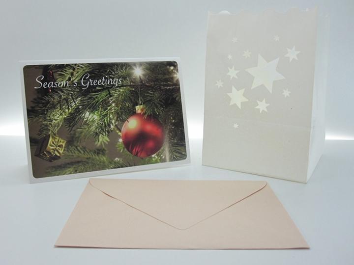 Image du produit Swala Carte de voeux "Boule" Season s Greetings (1 pcs)