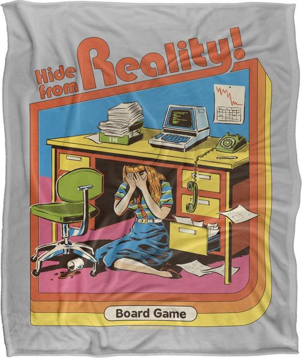 Produktbild Steven Rhodes Hide From Reality Decke Weiche Haptik
