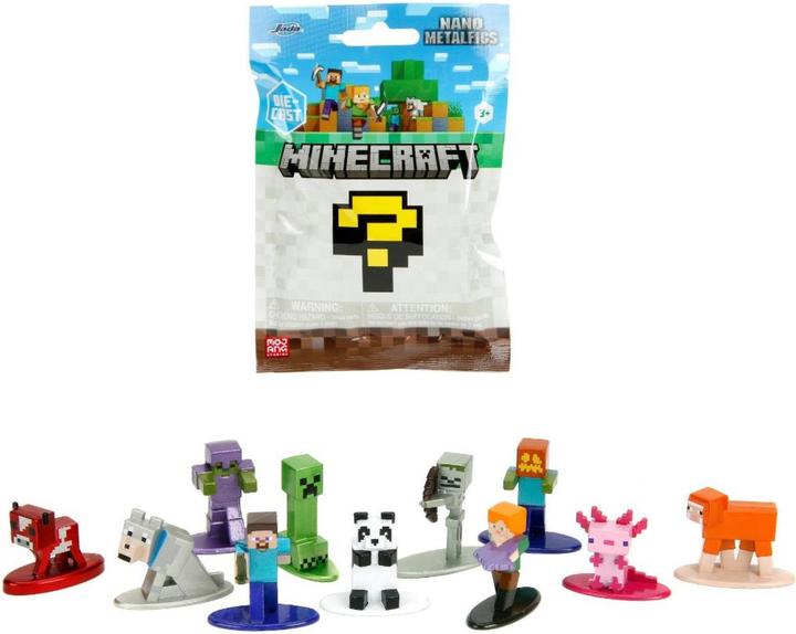 Jada Minecraft Blind Pack Nanofigs, 12-sort.
