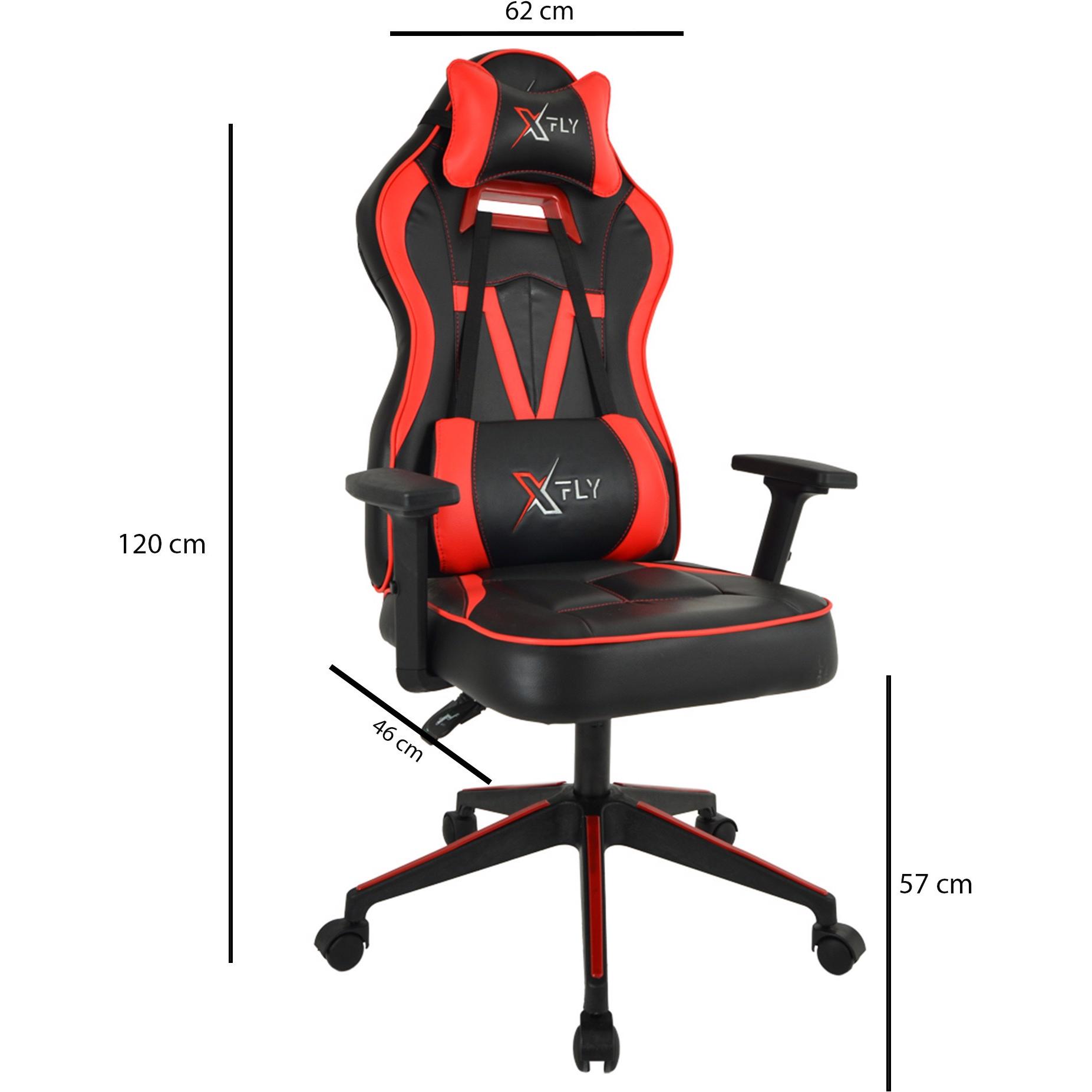 Homitis Lucy, Gaming Stuhl, Rot