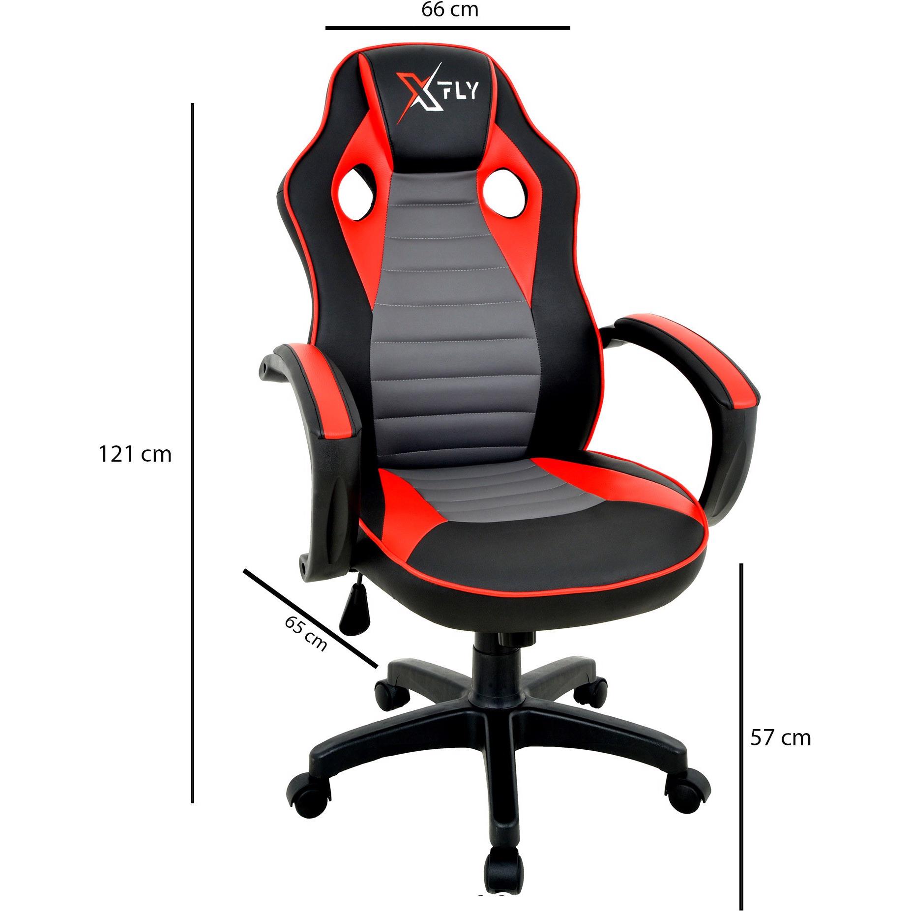Homitis Lucy, Gaming Stuhl, Rot