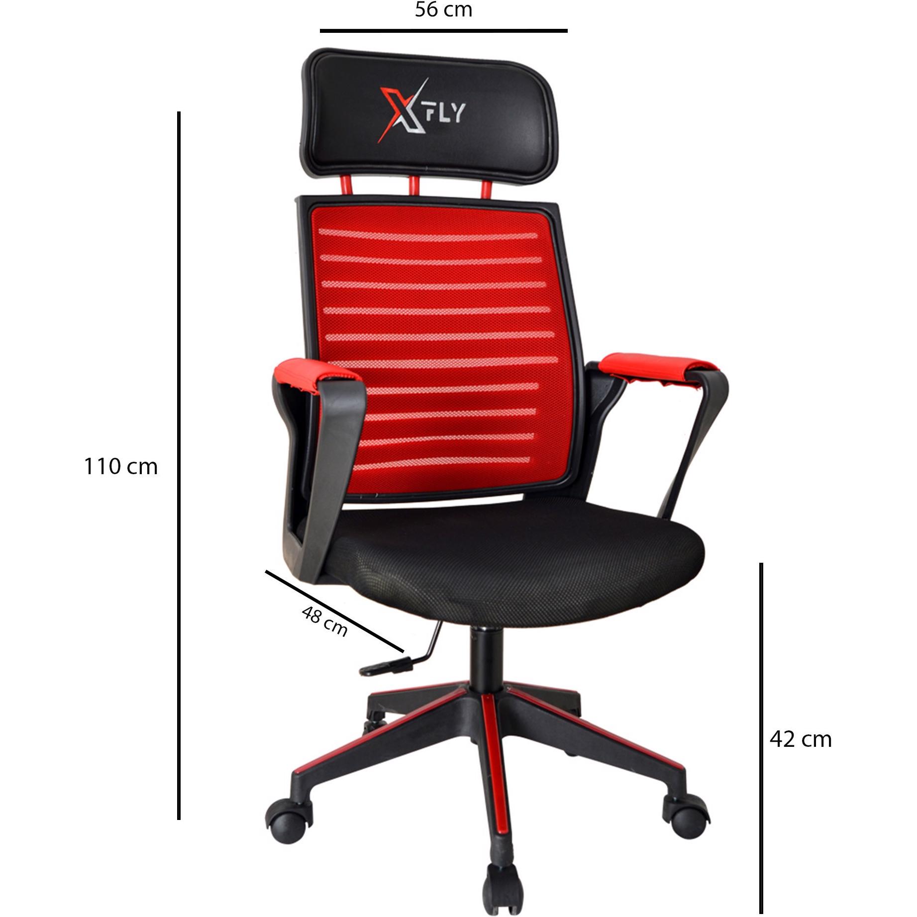 Thumbnail - Homitis Lucy, Gaming Stuhl, Rot