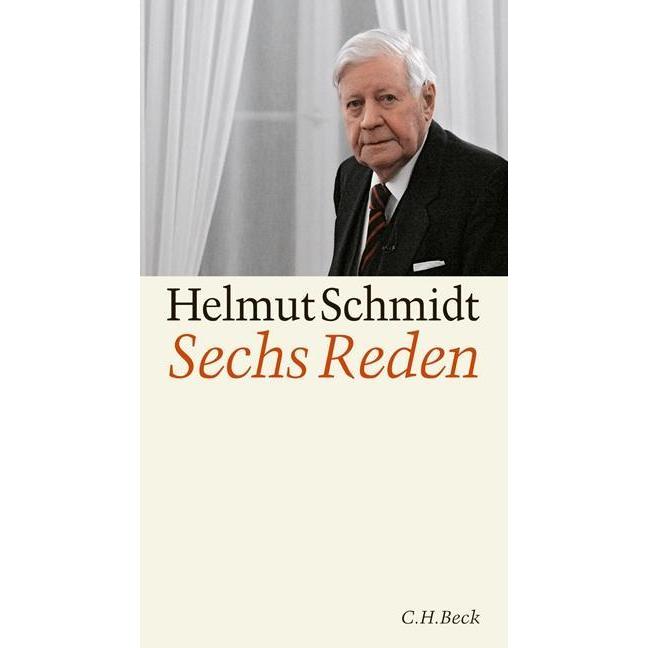 Sechs Reden, Sachbücher von Helmut Schmidt