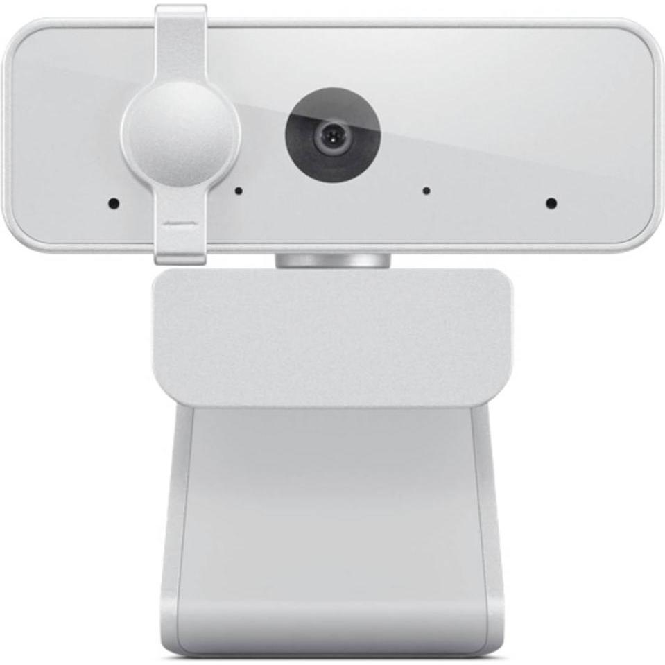 Lenovo 310 FHD Webcam White (P) (2 Mpx), Webcam, Bianco