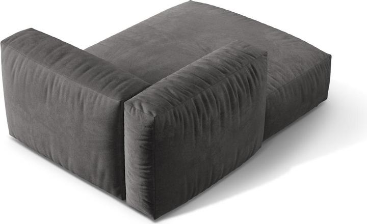 Image du produit Micadoni Chaise longue modulable gauche, "Martina", 1 Place, 176x123x75 Fabriqué en Europe (Recamière)
