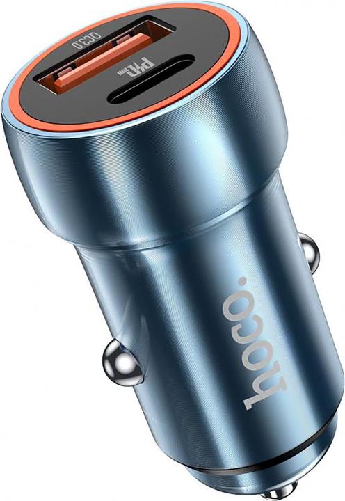 Produktbild Hoco Z46A, 20W, 3A, 1 x USB-A - 1 x USB-C, blau