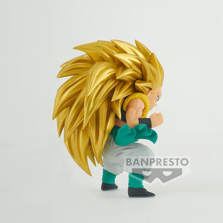 Actual product image Banpresto Dragon Ball Z - Blood Of Saiyans - Special XVI - Gotenks SSJ3 Statue 9cm