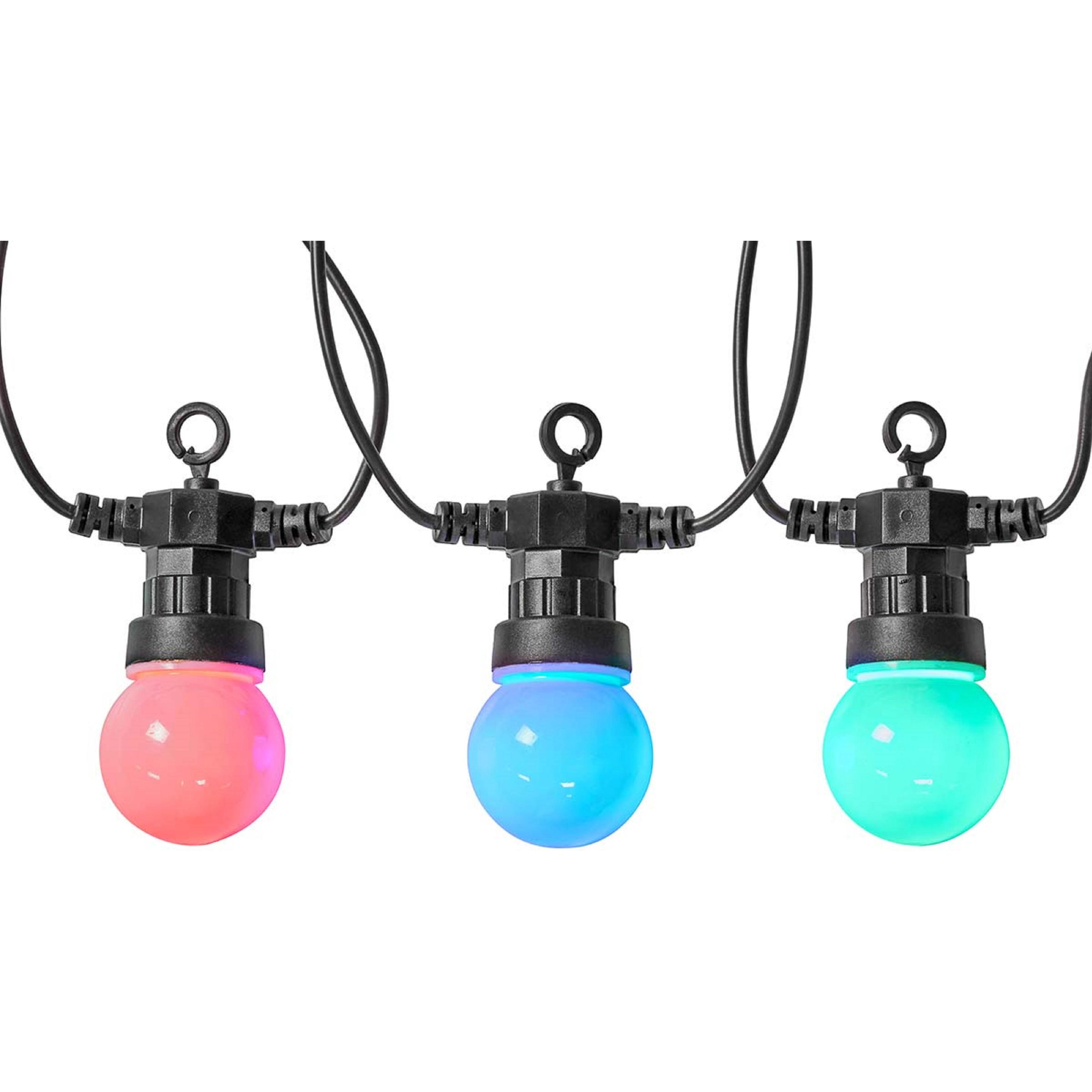 Nedis, Lichterkette, SmartLife Dekorative LED Wi-Fi RGB 10 LED"s 9.00 m Android™ / IOS (9 m)