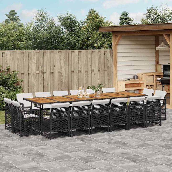 Produktbild vidaXL Garten Essgruppe (330 x 106 x 73 cm)