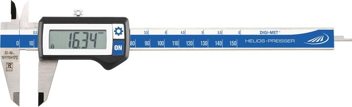 Produktbild Helios Preisser Digitaler Messschieber 150 mm (15 cm)