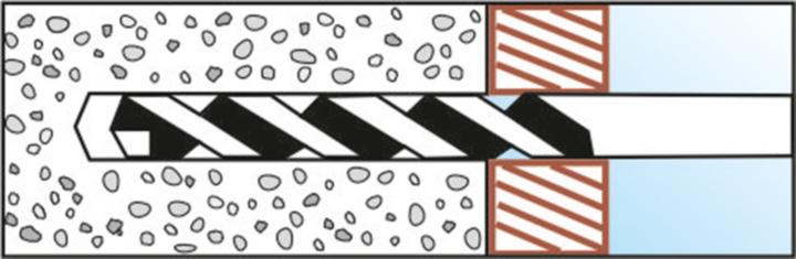 Image du produit Profix Vis à béton PBS-S (25 Vis par pièce)