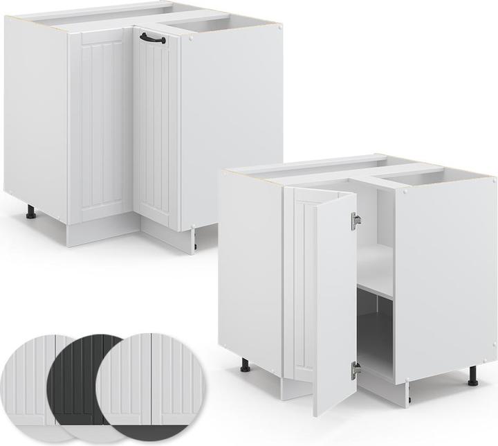 Produktbild Vicco Eckunterschrank Fame-Line (80.5 x 52 x 81.5 cm)