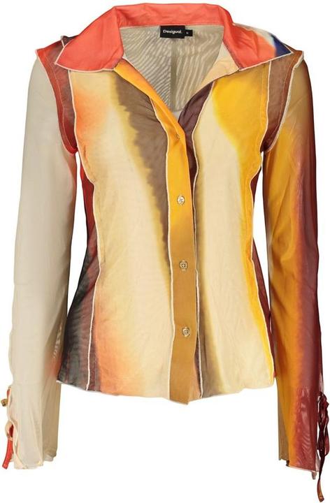 Produktbild Desigual Beige Polyester Pattern Shirt (XS)