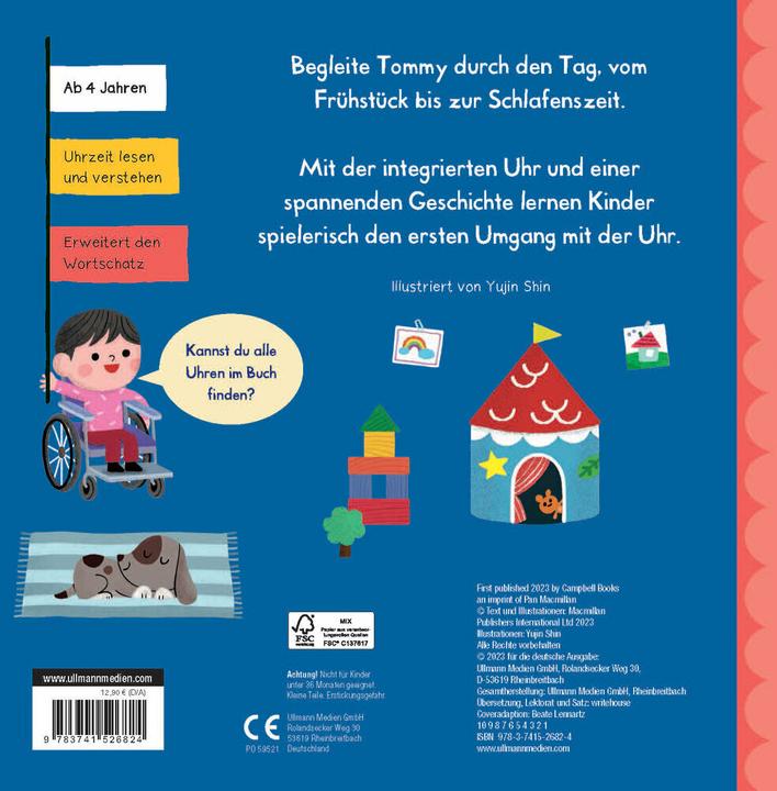 Immagine prodotto Mein Mitmach-Uhrenbuch (Tedesco)