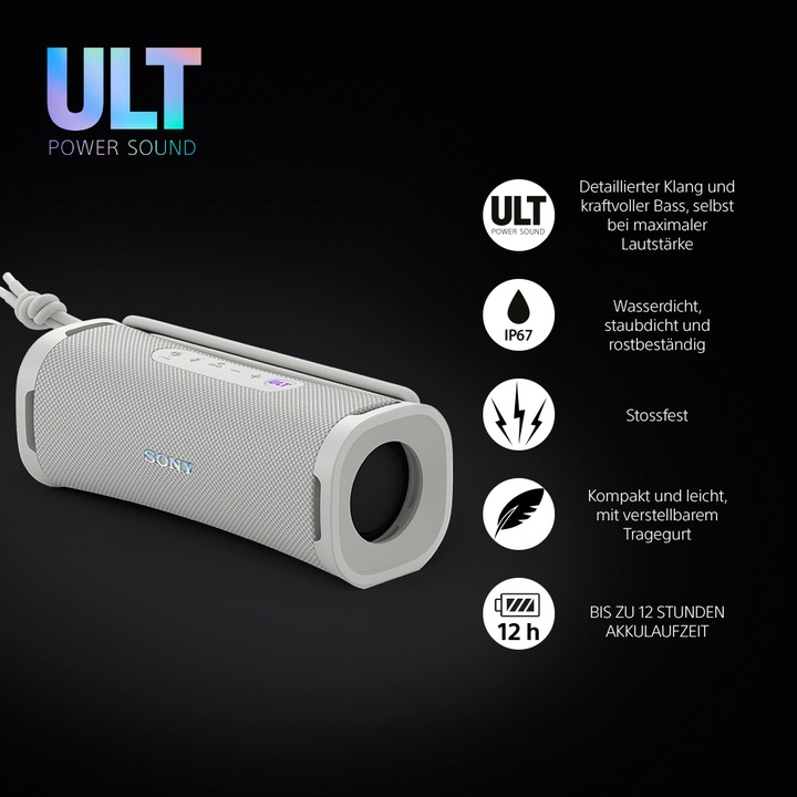 Immagine prodotto Sony ULT Field 1 (12 h, Batteria ricaricabile)