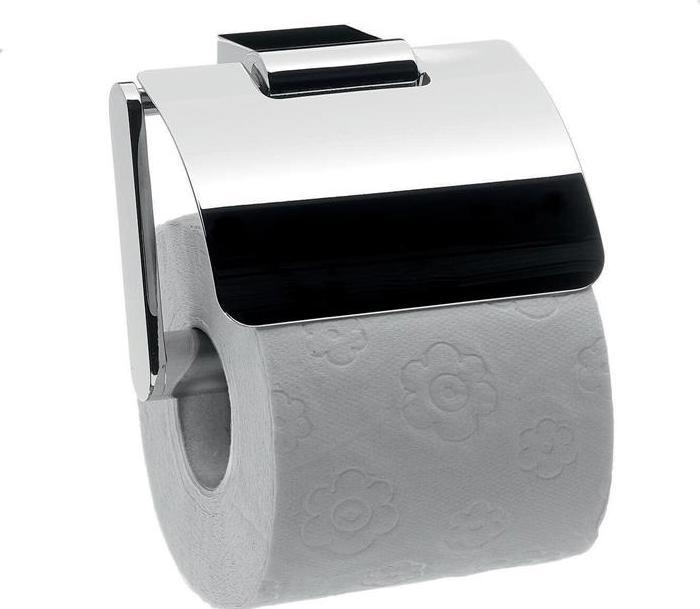 Image du produit Emco Porte-papier SYSTEM 2 avec couvercle chromé