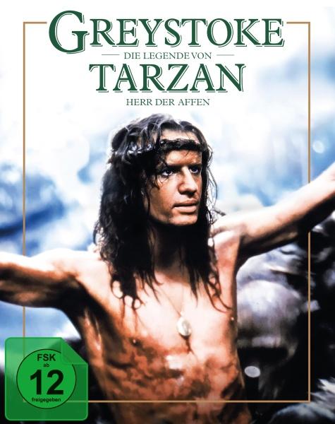 Plaion Greystoke - La Légende de Tarzan, Le Seigneur des Singes (Blu-ray, 1984, Allemand, Anglais)