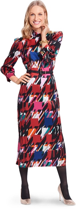 Produktbild Schnittmuster Kleid Retro