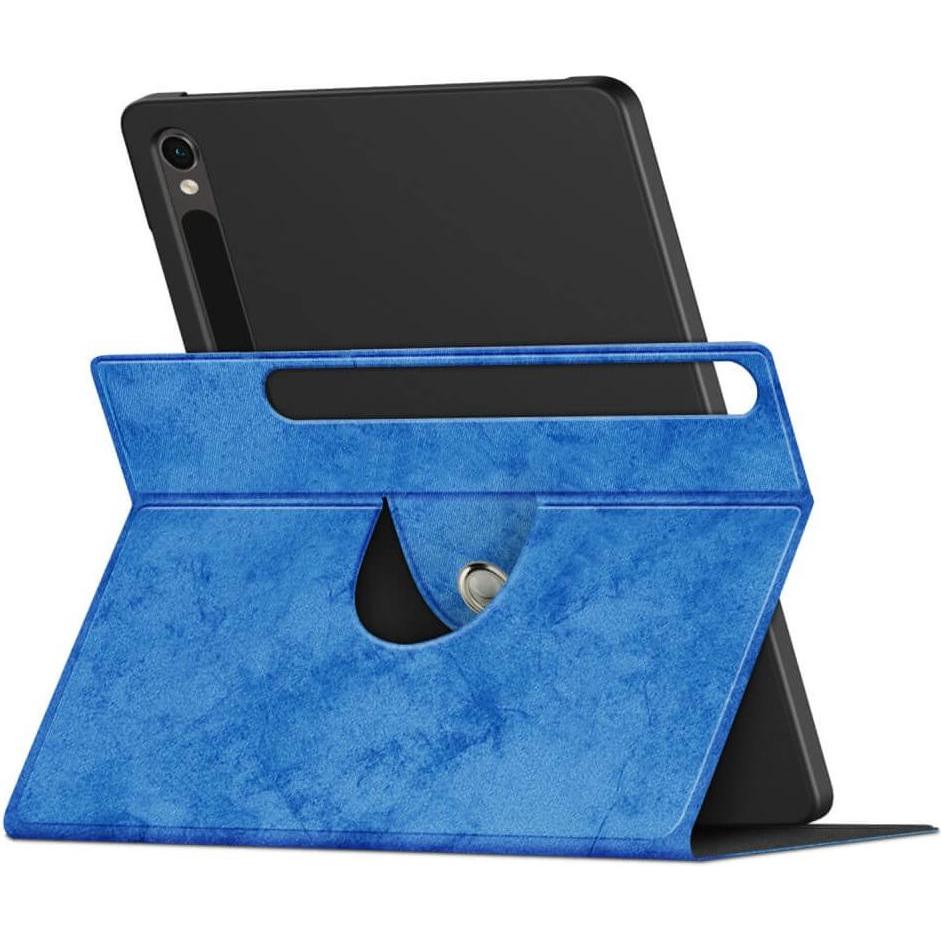 Thumbnail - Cover-Discount Galaxy Tab S9 - 360-Grad Tablet Hülle blau (Galaxy Tab S9), Tablet Hülle, Blau