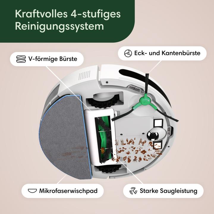 Image du produit iRobot Roomba Combo Essential Y0 (Y0112) (Robot d'aspiration et de nettoyage)