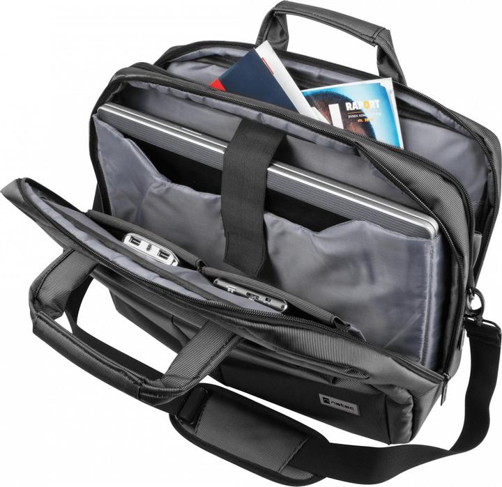 Image du produit Genesis NTO-0812 Natec Laptop Bag Gazelle 15.6 - 16 Gris foncé (15.60")