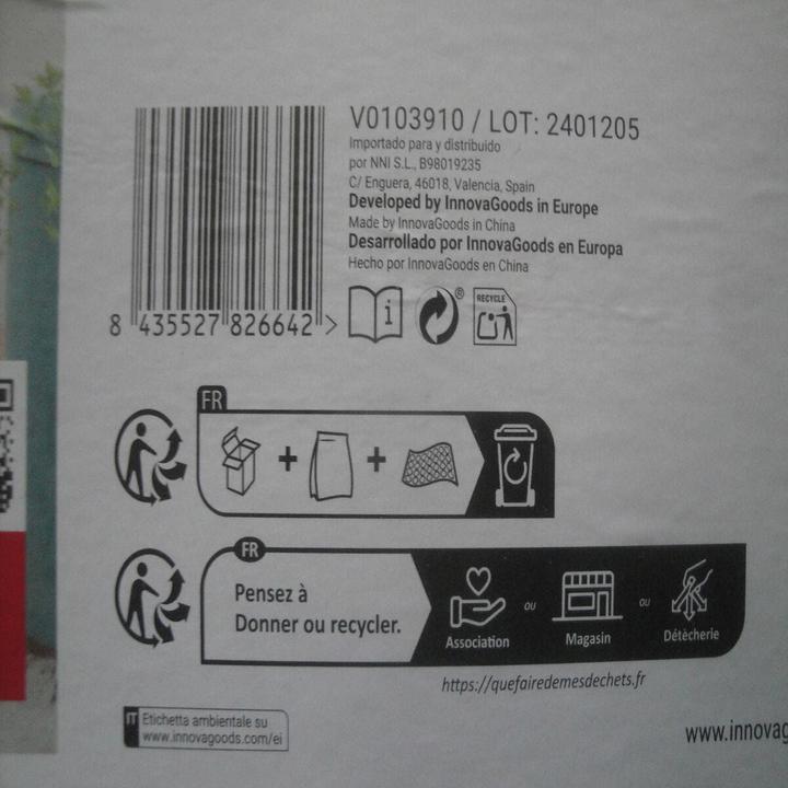 Actual product image InnovaGoods Portable modular shoe rack