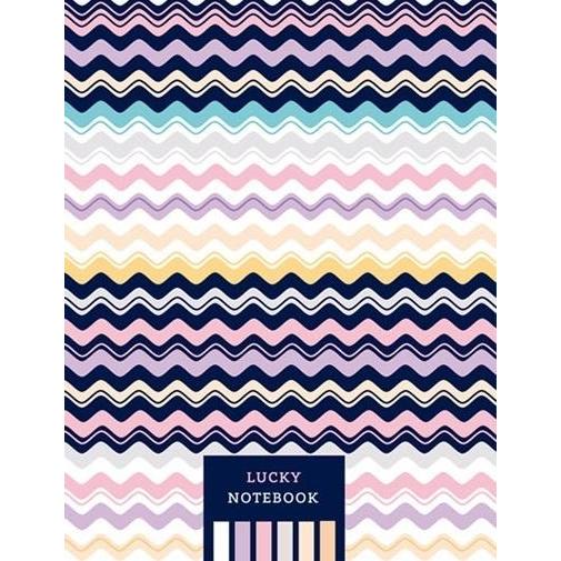 Fresh, Quaderno + Bloc notes, Dekoratives Notizbuch 128x165/64K kariert Waves (Quadretti)