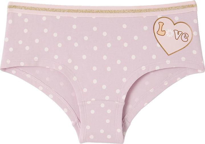 Immagine prodotto Vertbaudet Confezione da 7 pantaloncini da bambina in cotone biologico (158, Confezione da 7)