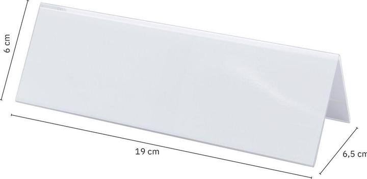 Actual product image Sigel Table stand Roof shape (190 x 60 mm)