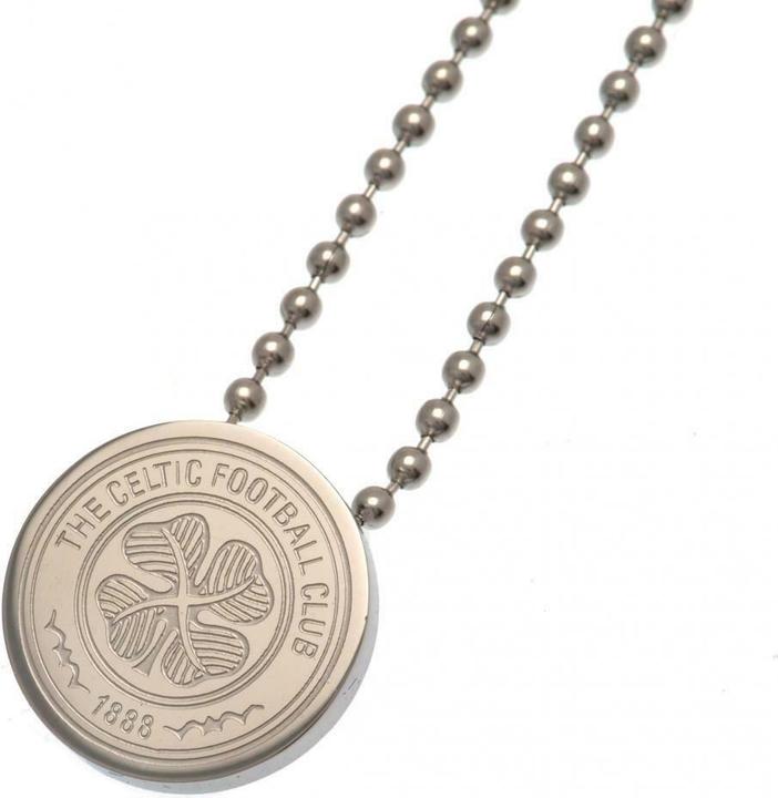 Celtic FC Wappen Halskette mit Anhänger Edelstahl (100% synthetisches Material)