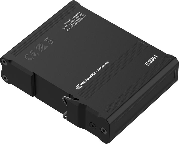 Teltonika TSW304 4-poorts Gigabit industriële onbeheerde schakelaar DIN RAIL (4 ports)