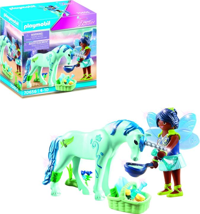Produktbild Playmobil Einhorn mit Heiler-Fee (70656)