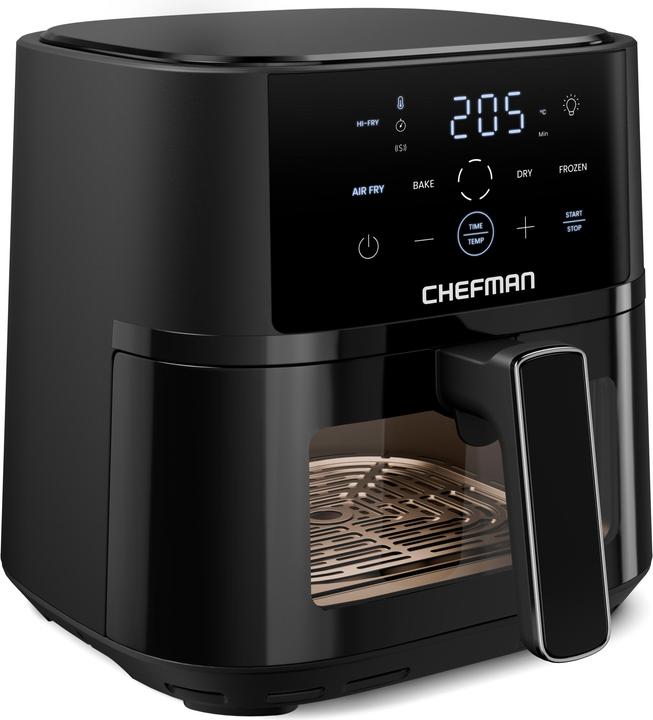 Actual product image Chefman TurboFry Touch - 3.8 litre hot air fryer with viewing window