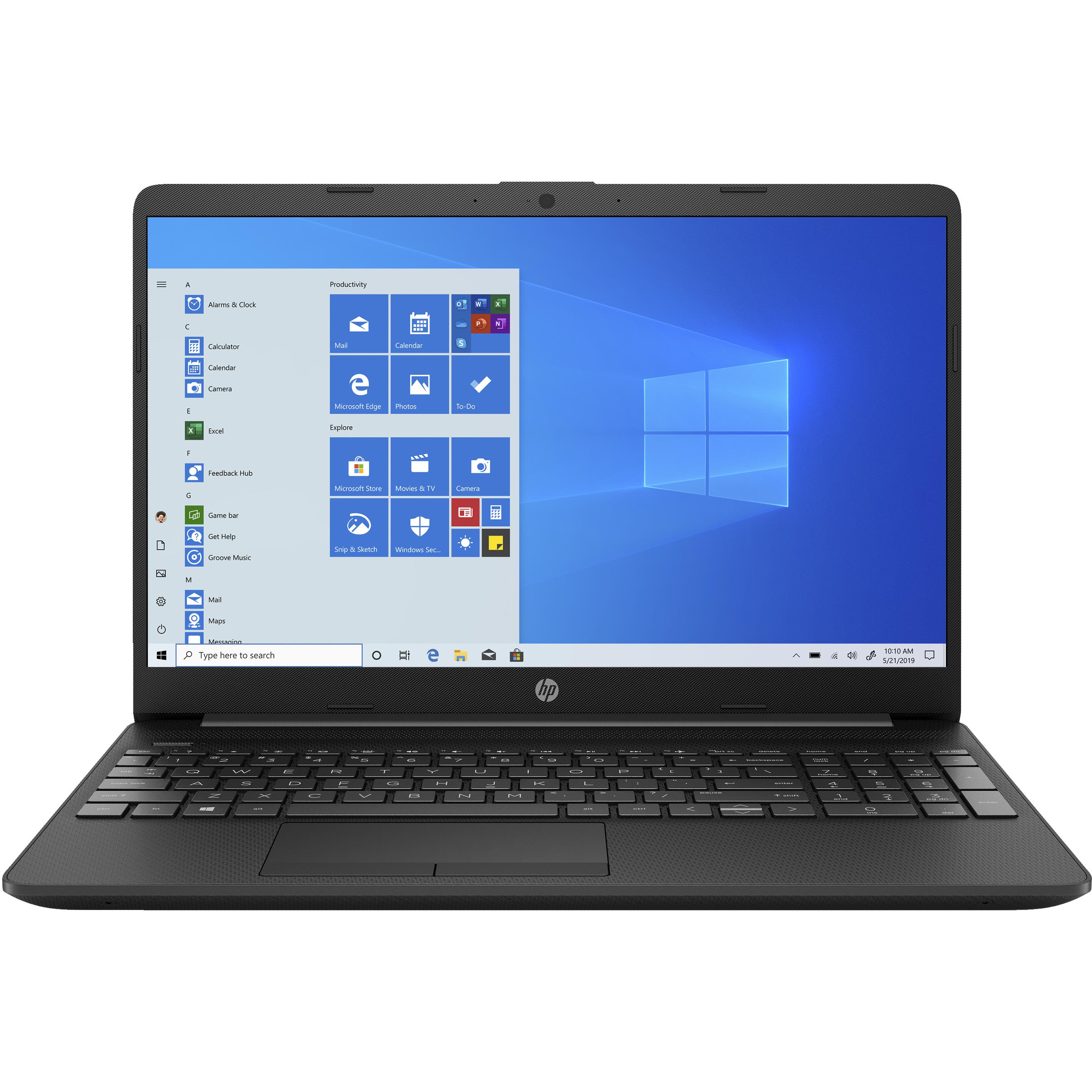 HP Laptop 15-dw3516ng (15.60", Intel Pentium 7505U, 8 GB, 512 GB, DE), Notebook, Schwarz