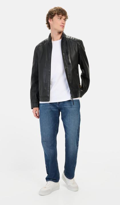 Produktbild Camel Active Lederjacke mit Reissverschlusstaschen (56)