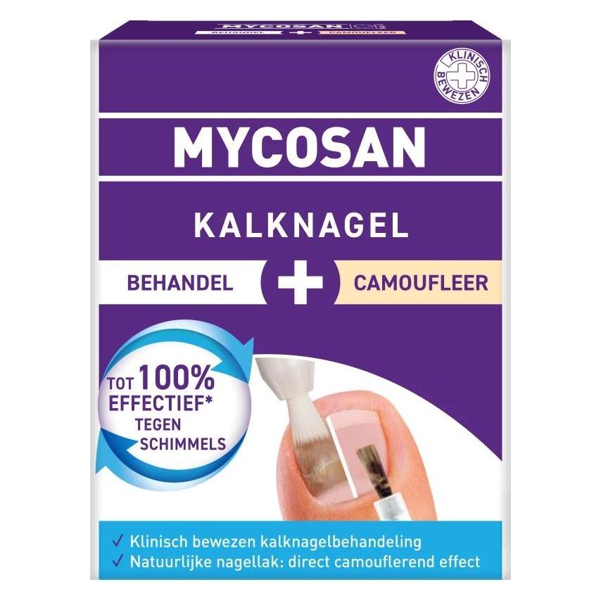 Mycosan, Nagelverzorgingsproducten, Kalknagel Behandlung Plus Camouflage (13 ml)