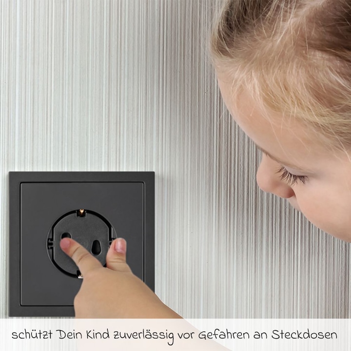 Produktbild Reer Kindersicherungen Steckdosenkappe 20er Pack einfache Montage