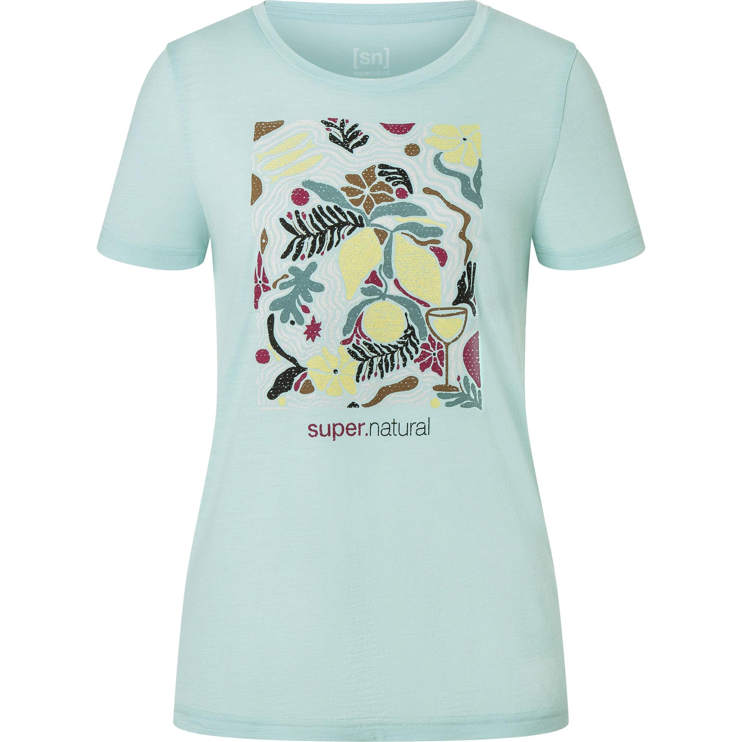 Super Natural, Damen, Shirt, Women's Dolce Vita Tee, Grau, (XS)