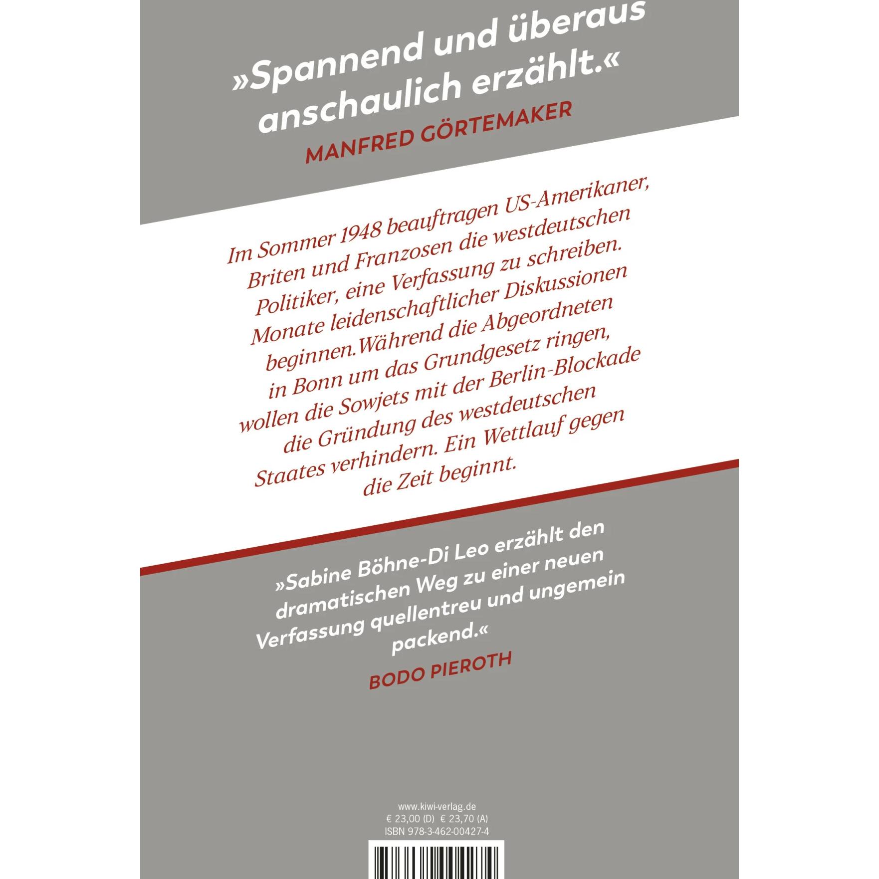 Thumbnail - Die Erfindung der Bundesrepublik, Sachbücher von Sabine Böhne-Di Leo