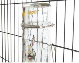 Actual product image Trixie Honey & Hopper small animal drinker glass 500ml (50 cl)