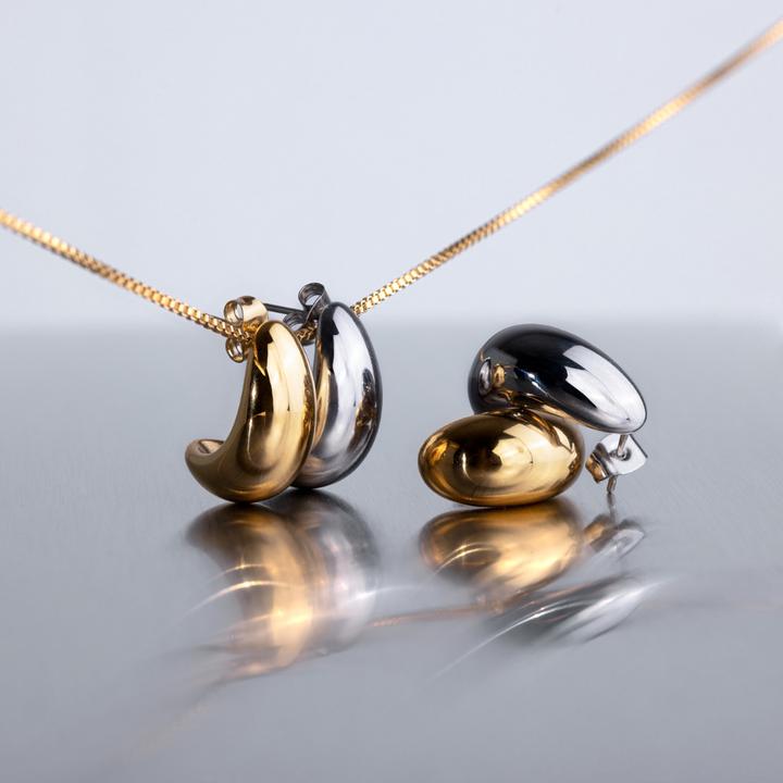 Produktbild Luamaya Huggie Studs (Edelstahl)