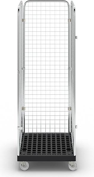 Produktbild eurokraft basic Rollbehälter mit Gitterwänden (500 kg, 1)