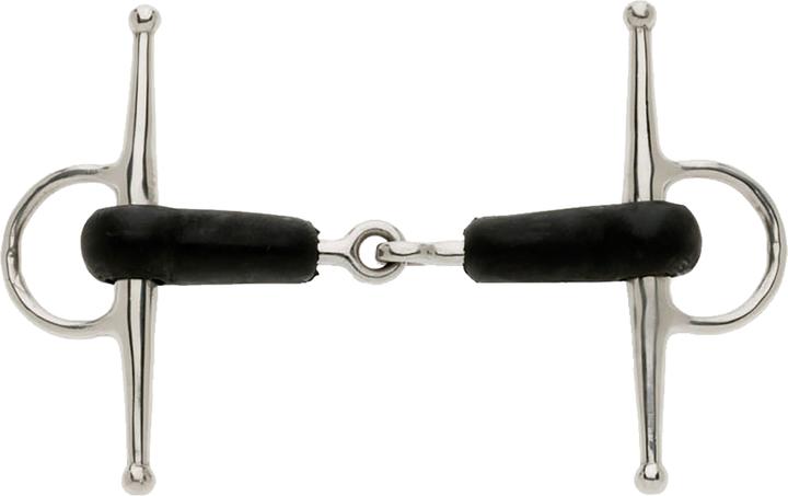 Actual product image Lorina Single Broken Rubber Toggle Snaffle