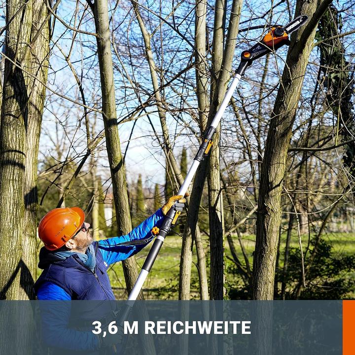 Actual product image Worx Scissors Cordless Cutters WG349E. 9 (Battery chain saw)