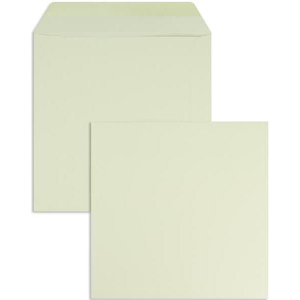 Thumbnail - Blanke, Briefumschlag, Briefumschläge 170x170mm 120g/qm gummiert VE=100 Stück champagner (100 x)