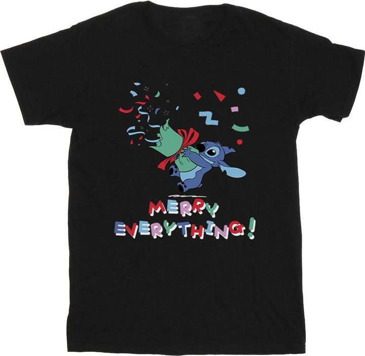 Produktbild Disney Lilo And Stitch Stitch Merry Everything TShirt (XXL)