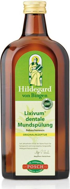 Immagine prodotto Hildegard Posch Liscivia di cenere di vite Lixivum dentale Bio, 500 ml (500 ml, Collutorio)
