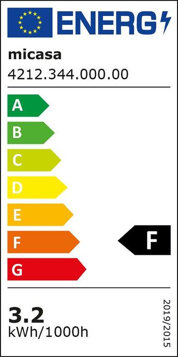 Energie-Label micasa Primo II (280 lm)