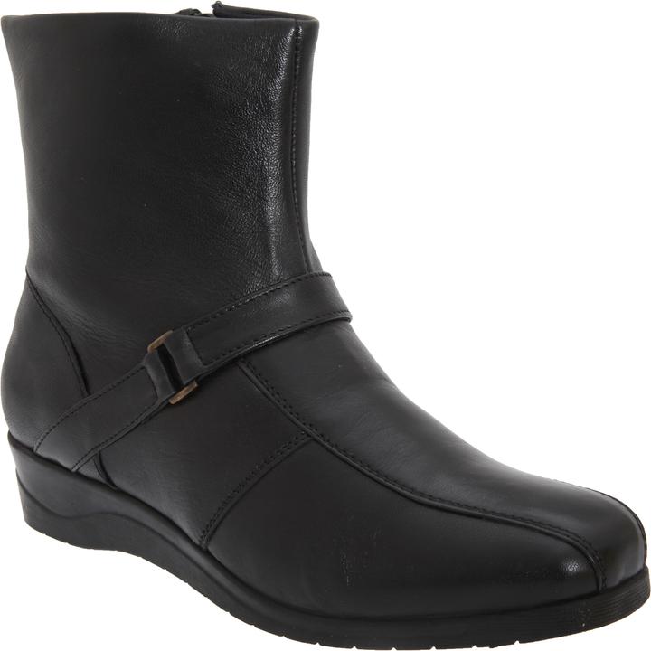 Produktbild Mod Comfys Leder Stiefeletten mit Reissverschluss (39)