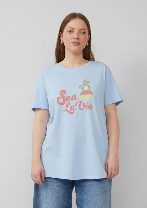Produktbild S.Oliver T-Shirt Baumwollshirt mit Frontprint (46)